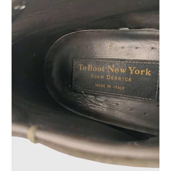 To Boot New York Adam Derrick Chukka Mens 9.5 Med Brown Suede Desert Boots Italy - Picture 7 of 9